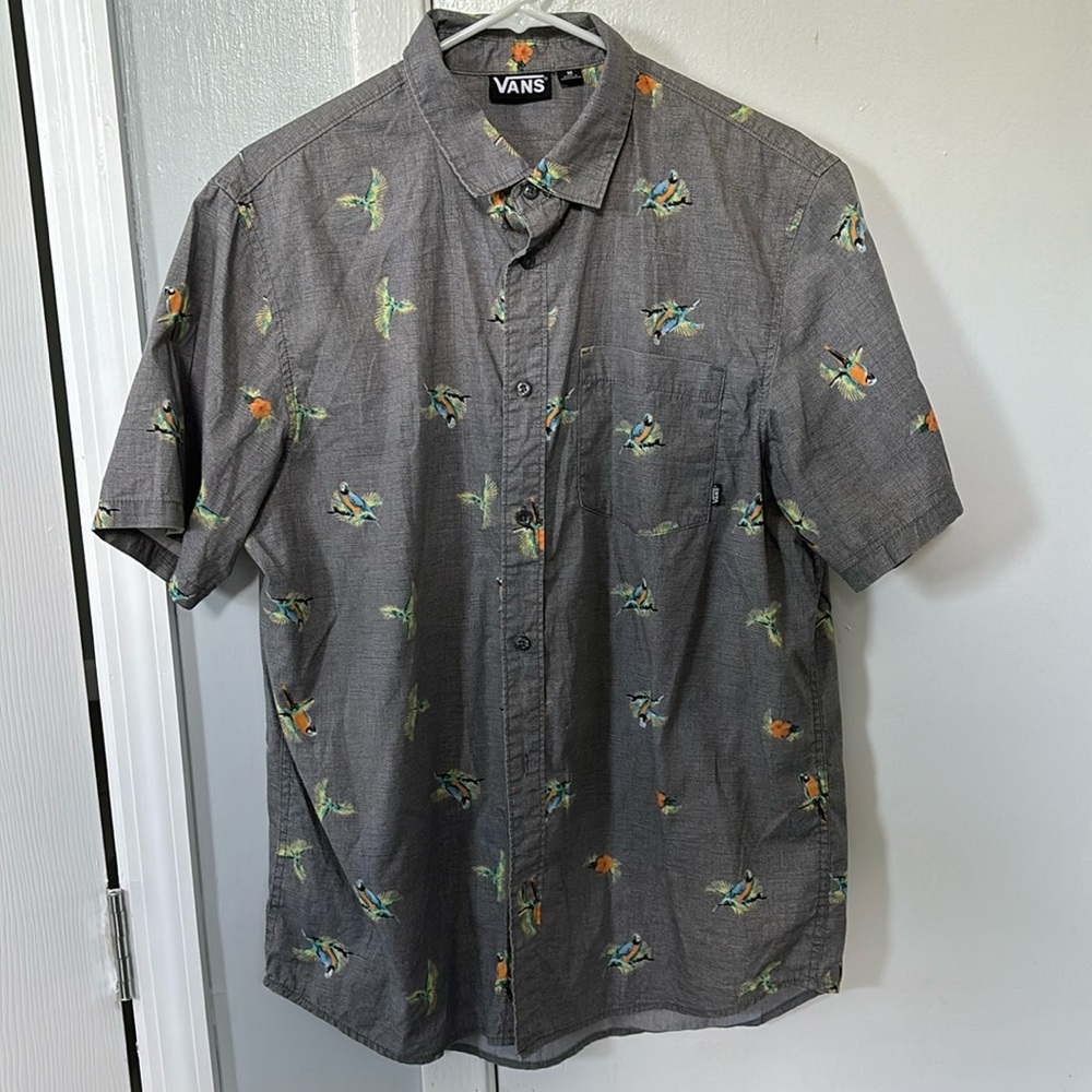 Vans Parrot Short Sleeve Shirt - Mens Size M